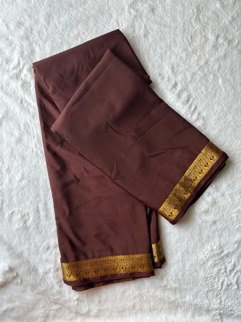 Premium Semi Mysore silk