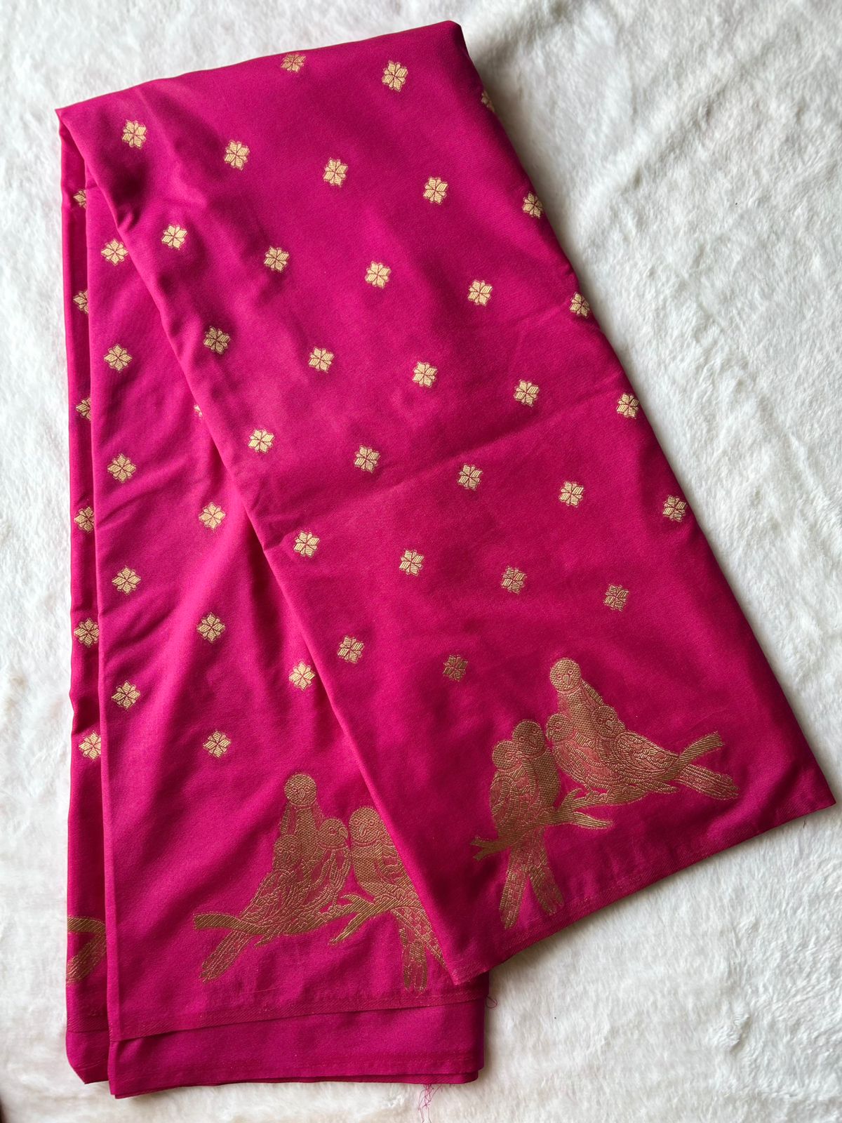 Parrot Motif Sarees