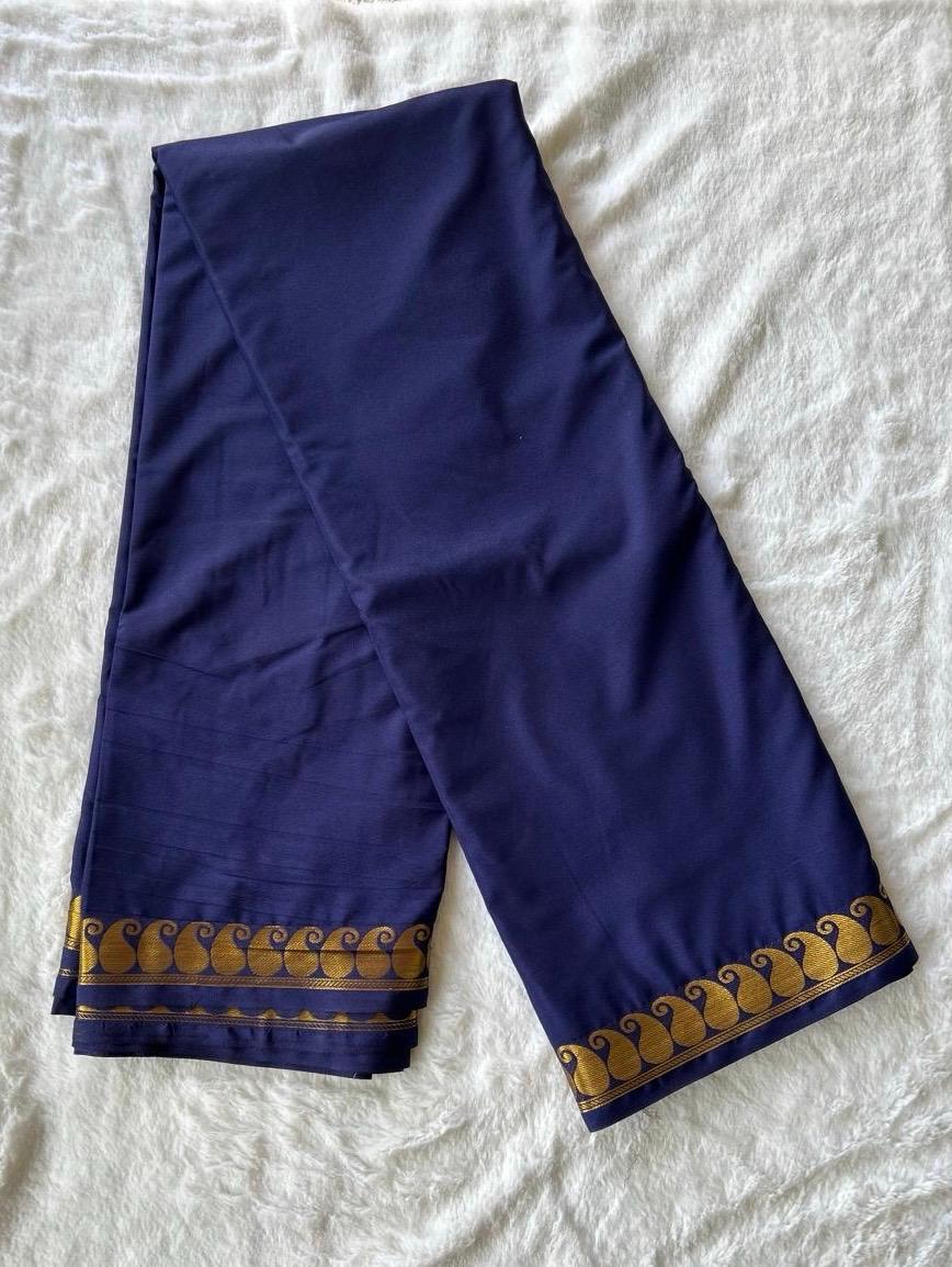 Trending semi mysore silk saree
