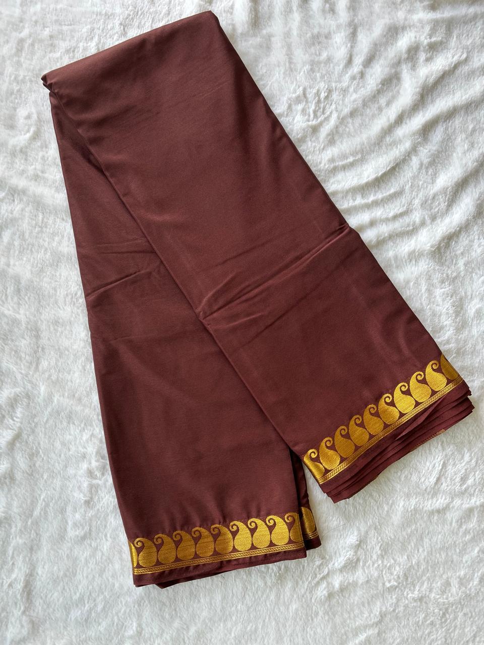 Trending semi mysore silk saree
