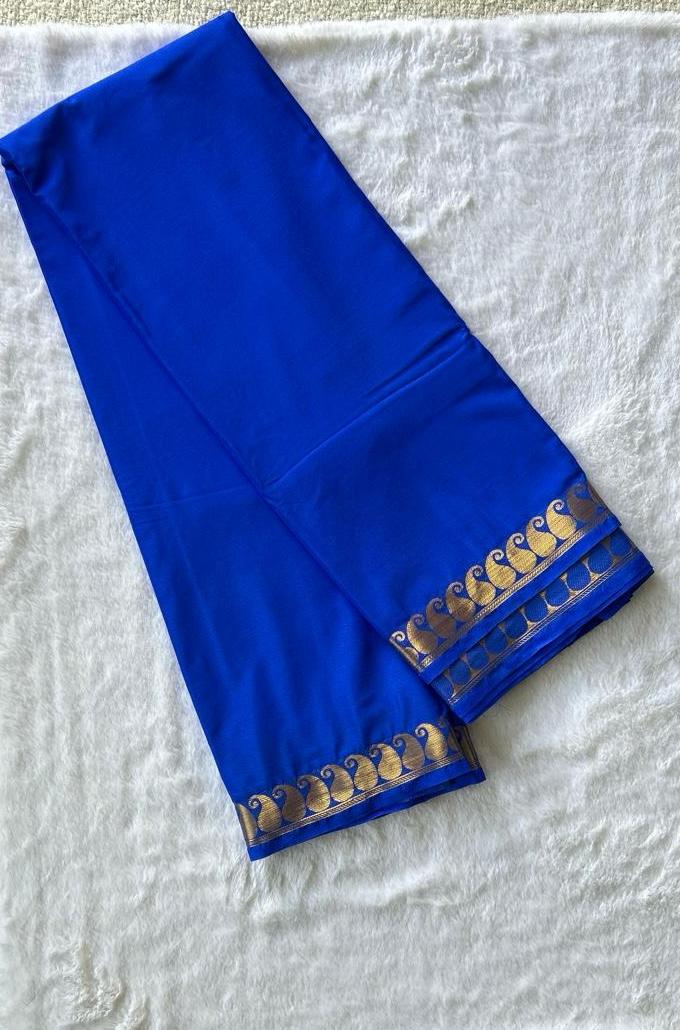 Trending semi mysore silk saree