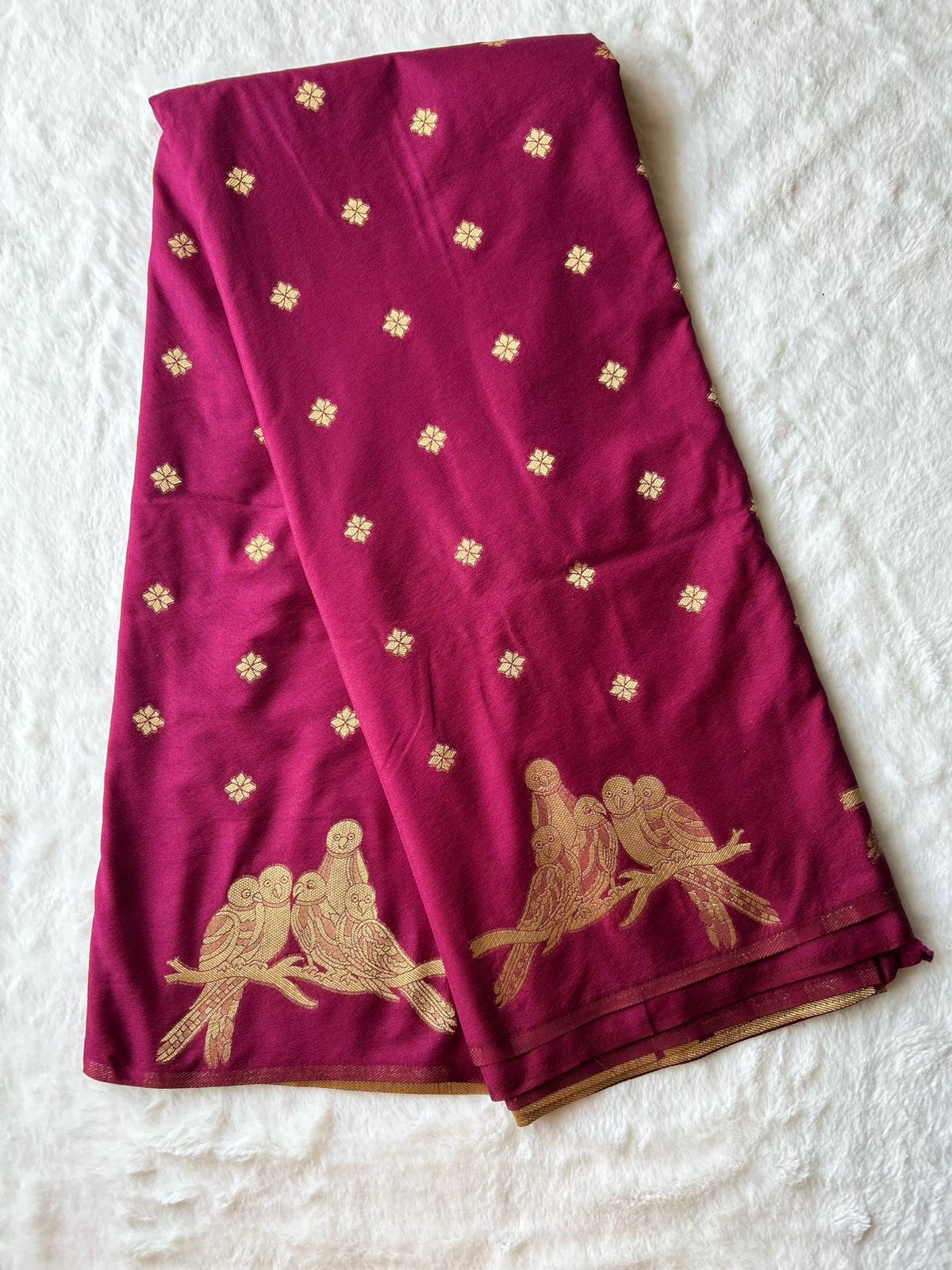 Parrot Motif Sarees